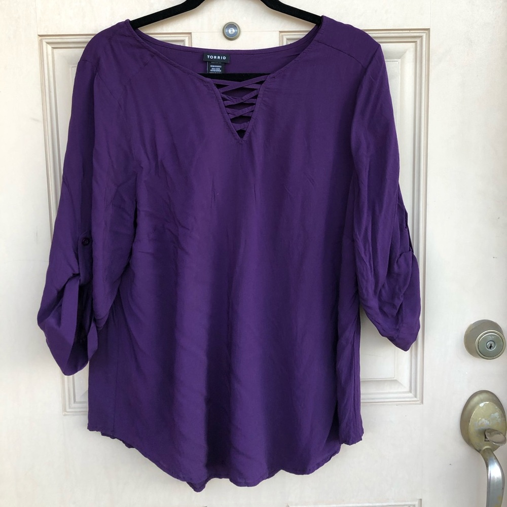 Torrid Georgette Shirt